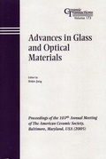 Cover: Advances in Glass and Optical Materials - Wiley