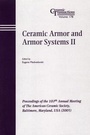 Cover: Ceramic Armor and Armor Systems II - Wiley
