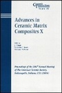 Cover: Advances in Ceramic Matrix Composites X - Ceramic Transactions, Volume 165 - Wiley