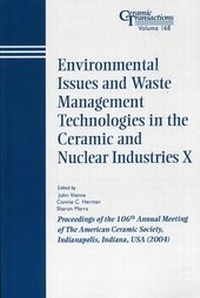 Bild vergrößern Bild: Environmental Issues and Waste Management Technologies in the Ceramic and Nuclear Industries X - Wiley