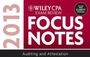Cover: Wiley CPA Examination Review 2013 Focus Notes - Wiley