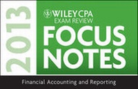 Enlarge image Cover: Wiley CPA Examination Review 2013 Focus Notes - Wiley