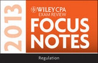 Enlarge image Cover: Wiley CPA Examination Review 2013 Focus Notes - Wiley
