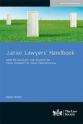 Cover: Junior Lawyers' Handbook - The Law Society