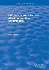 Abbildung von: Revival: CRC Handbook of Furnace Atomic Absorption Spectroscopy (1990) - CRC Press