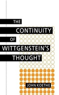 Cover: The Continuity of Wittgenstein's Thought - Cornell University Press