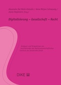 Cover: APARIUZ XX, Digitalisierung - Gesellschaft - Recht - Dike Verlag Z&uuml;rich