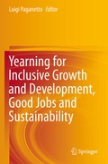 Cover: Yearning for Inclusive Growth and Development, Good Jobs and Sustainability - Springer