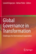 Cover: Global Governance in Transformation - Springer