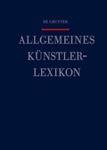 Cover: Allgemeines K&uuml;nstlerlexikon (AKL) / Stuntz - Tandy - De Gruyter
