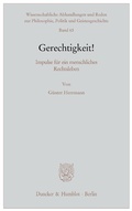 Cover: Gerechtigkeit! - Duncker & Humblot