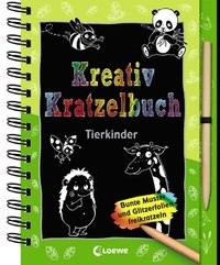 Abbildung von: Kreativ-Kratzelbuch: Tierkinder - Loewe