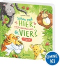 Cover: Schau mal hier, worin gleichen sich die vier? - Tiere - Loewe