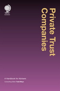 Abbildung von: Private Trust Companies - Globe Law and Business Ltd