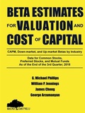Cover: Beta Estimates for Valuation and Cost of Capital, As of the End of 3rd Quarter, 2018 - Walnut Oak Press