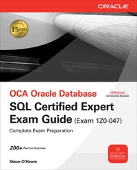 Abbildung von: OCE Oracle Database SQL Certified Expert Exam Guide (Exam 1Z0-047) - McGraw-Hill Education