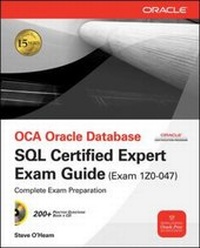 Abbildung von: OCE Oracle Database SQL Certified Expert Exam Guide (Exam 1Z0-047) - McGraw-Hill Professional