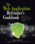 Cover: Web Application Defender's Cookbook - Wiley