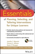 Cover: Essentials of Planning, Selecting, and Tailoring Interventions for Unique Learners - Wiley