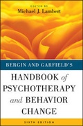 Cover: Bergin and Garfield's Handbook of Psychotherapy and Behavior Change - Wiley