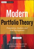 Cover: Modern Portfolio Theory - Wiley