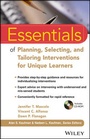 Cover: Essentials of Planning, Selecting, and Tailoring Interventions for Unique Learners - Wiley