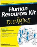 Cover: Human Resources Kit For Dummies - Wiley