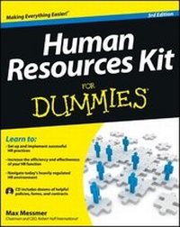 Enlarge image Cover: Human Resources Kit For Dummies - Wiley