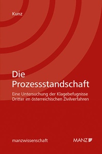 Enlarge image Cover: Die Prozessstandschaft - Manz