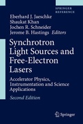 Cover: Synchrotron Light Sources and Free-Electron Lasers - Springer