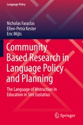 Cover: Community Based Research in Language Policy and Planning - Springer