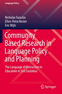 Enlarge image Cover: Community Based Research in Language Policy and Planning - Springer