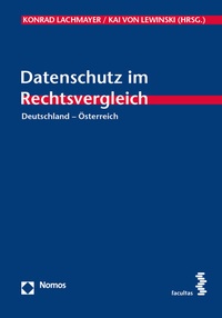 Abbildung von: Datenschutz im Rechtsvergleich - Facultas