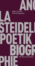 Cover: Poetik der Biographie - Matthes & Seitz Berlin
