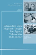 Cover: Independent Child Migrations - Jossey-Bass