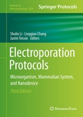 Cover: Electroporation Protocols - Humana Press Inc.