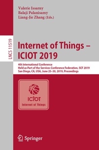 Abbildung von: Internet of Things - ICIOT 2019 - Springer