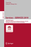 Cover: Services - SERVICES 2019 - Springer