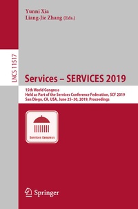 Abbildung von: Services - SERVICES 2019 - Springer
