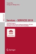 Cover: Services - SERVICES 2019 - Springer