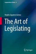 Cover: The Art of Legislating - Springer