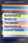Cover: Mathematical Models for Therapeutic Approaches to Control Psoriasis - Springer
