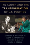Cover: The South and the Transformation of U.S. Politics - Oxford University Press Inc