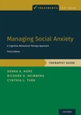 Cover: Managing Social Anxiety, Therapist Guide - Oxford University Press Inc