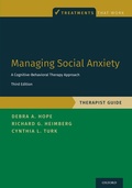 Cover: Managing Social Anxiety, Therapist Guide - Oxford University Press Inc