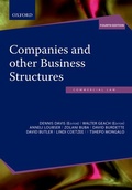 Cover: Companies and other Business Structures - Oxford University Press Southern Africa