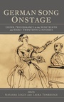 Cover: German Song Onstage - Indiana University Press