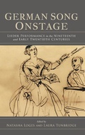 Cover: German Song Onstage - Indiana University Press