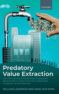Cover: Predatory Value Extraction - Oxford University Press