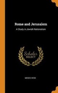 Cover: Rome and Jerusalem - Franklin Classics Trade Press